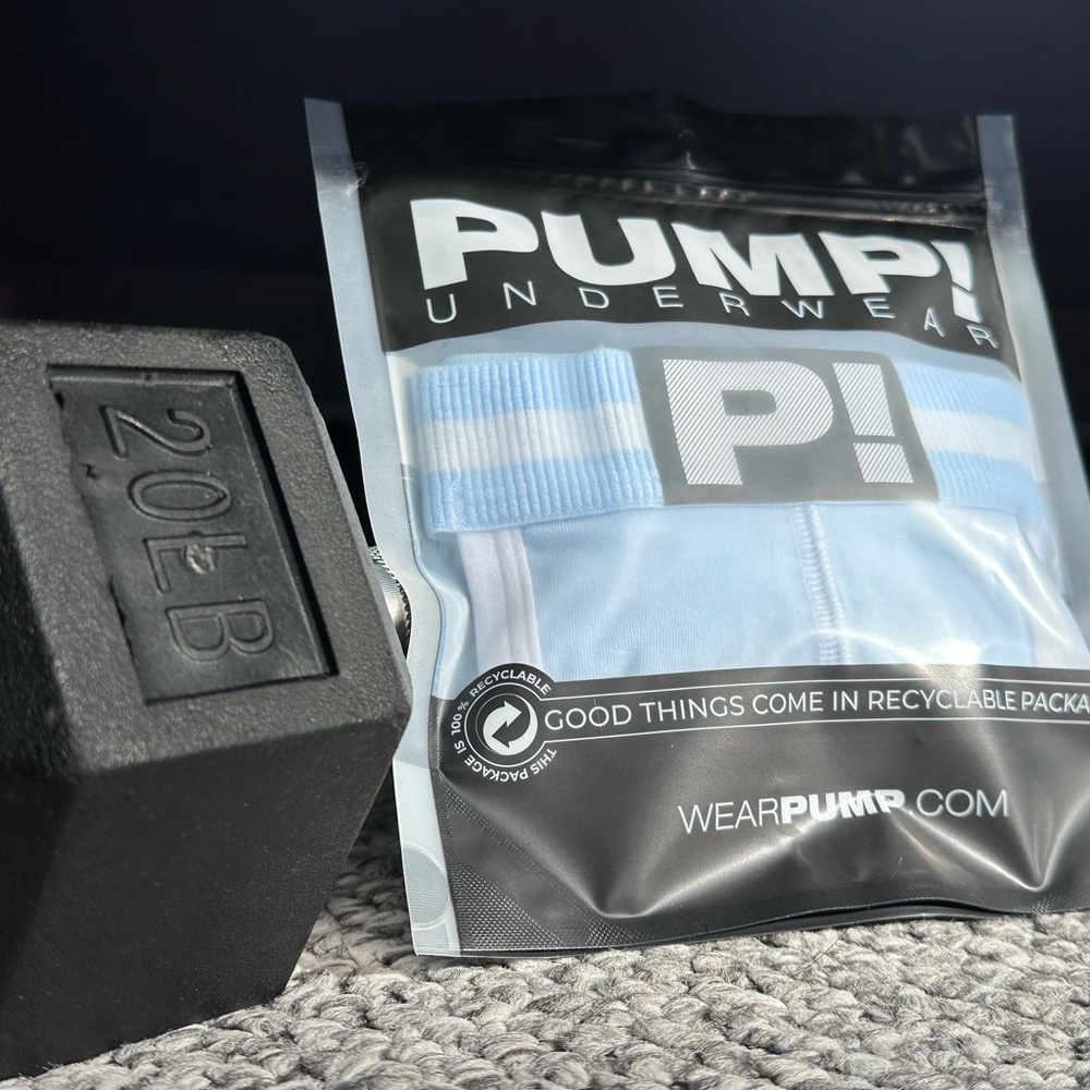 PUMP! Baby Blue Freshman Jockstrap